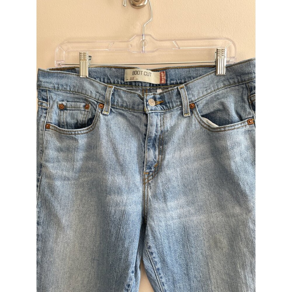 Levi's 515 Boot Cut Jeans Womens 10S Light Wash Y2K - Picture 3 of 8